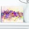 Designart - Purple New York Skyline - Cityscape Canvas Art Print